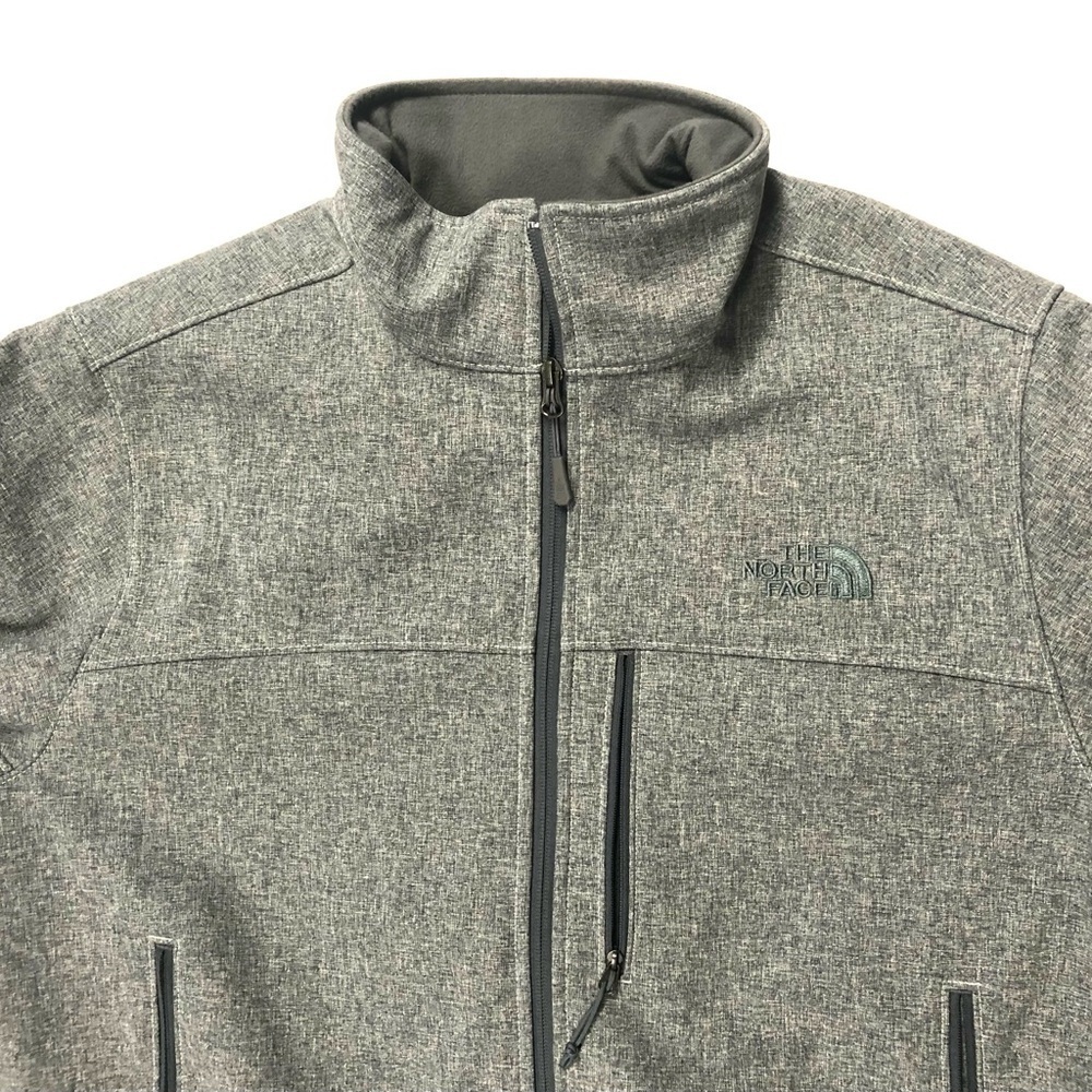 The North Face Gray Full-Zip Jacket Size Large - Picture 3 of 8